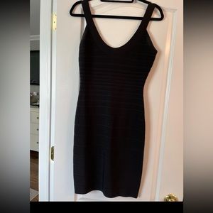 Herve Leger Black bandage dress